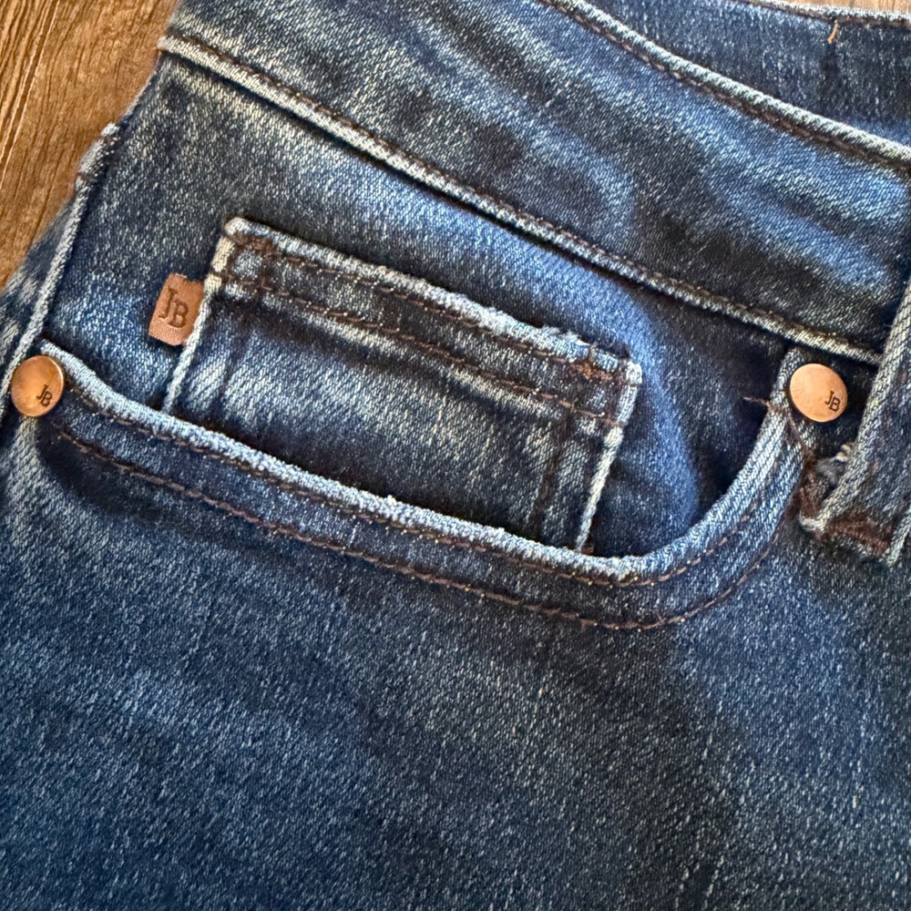Judy Blue Flare Jeans Dark Wash High Rise Stretch Denim Womens 9/29 Regular - Picture 8 of 16